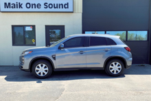 Silver 2022 Mitsubishi RVR with automotive window film